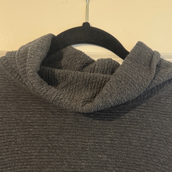 lululemon athletica Charcoal Cowl Neck Sweater - Picture 4 of 4